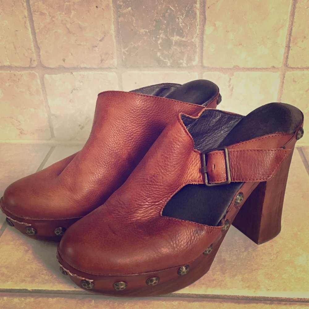 Free People Heeled Clog